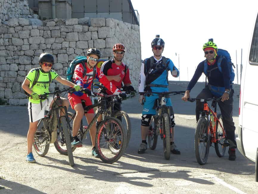 Makarska: Downhill Bike Tour from Sv. Jure on Biokovo - The Itinerary in Detail