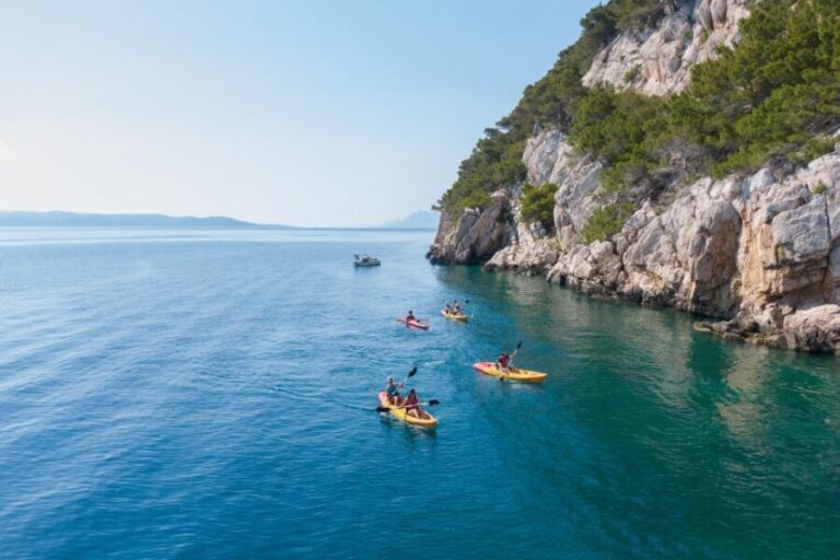 Makarska: Guided Sea Kayaking Tour with Snorkeling Stop - A Detailed Breakdown of the Itinerary