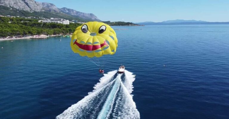 Makarska: Parasailing Experience - MPL Nautika - The Boat Ride Out: From Shore to Sky
