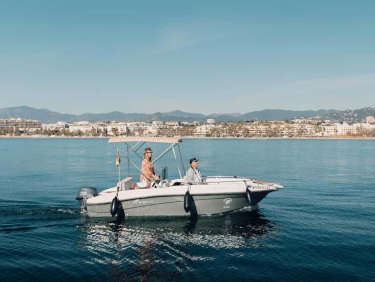 MANGO BOAT - Unlicensed boat in Puerto Banús - A detailed review: What to expect from Mango Boat in Puerto Banús