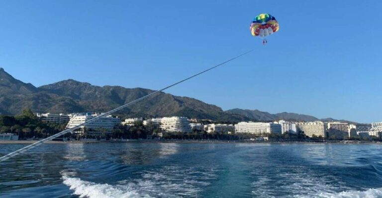 Marbella from the heights: Parasailing - The Experience: A Detailed Look at Marbella’s Parasailing Adventure