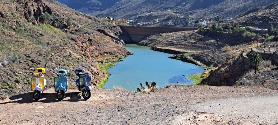 Maspalomas: tour of the Ayagaures on old electric scooters - Detailed Breakdown of the Itinerary