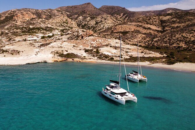 Milos & Poliegos Catamaran Cruise Homemade Full menu BBQ & Drinks - A Deep Dive into the Milos & Poliegos Catamaran Cruise
