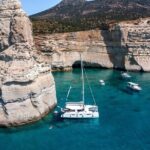 Milos Sunset Catamaran Cruise to Kleftiko Bay with Meal & Drinks - A Well-Balanced, Authentic Experience on the Water