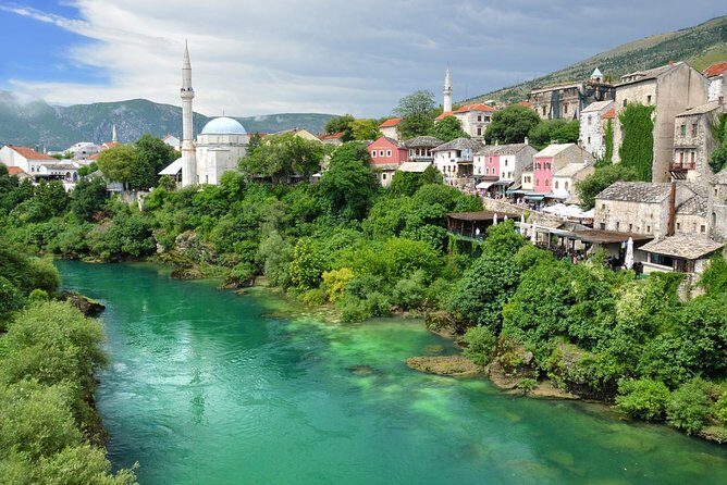 Mostar - Private day trip - Stop 1: Old Bridge Area of Mostar