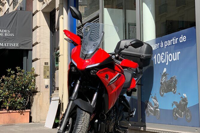 Motorcycle rental A2 Tracer 7 Yamaha 2023 (A2 license) Paris - What’s Included and What’s Not