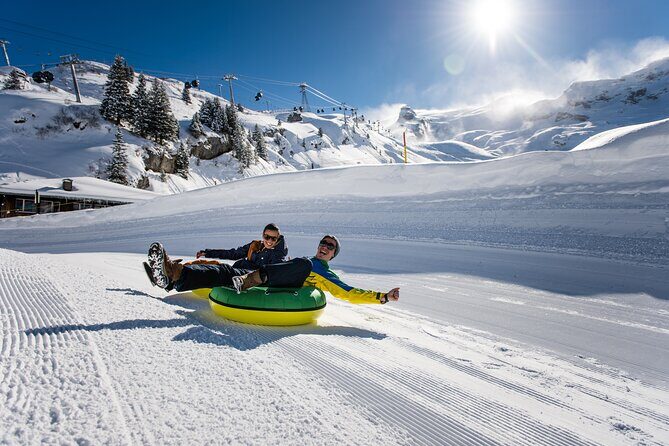 Mt Titlis Cable Car from Engelberg with Ice Flyer - Activities in the Snow