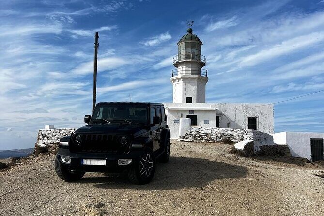 Mykonos Off Road Tour : Private Guided Jeep Adventure - What’s Included and What’s Not
