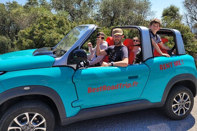 Nice-Monaco-Eze-Nice in 4 seats electric convertible you drive - Detailed Itinerary Breakdown
