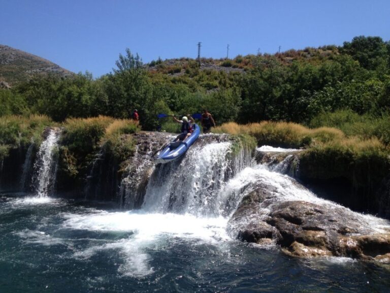 Obrovac: Rafting or Kayaking on the Zrmanja River - An Authentic Adventure on Croatia’s Zrmanja River