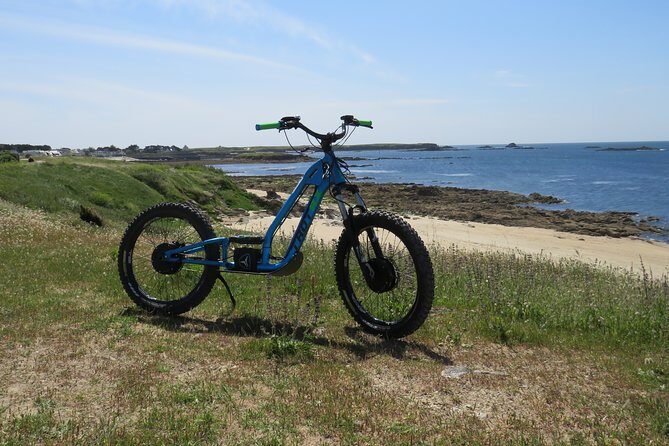 Off-road electric scooter-2h30 guided by GPS- "Carnac" - The Sum Up