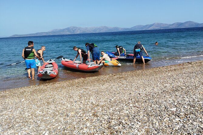 Offroad experience and at the end Sea Canoe - A Deep Dive into the Athens Offroad & Sea Canoe Tour