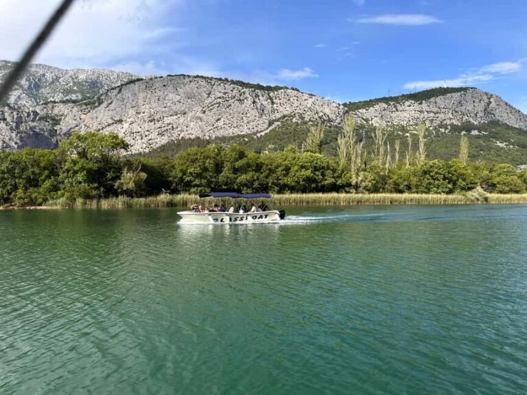 Omi: Cetina River Canyon Glass Boat Tour to Radman Mills - Practical Details and What to Expect