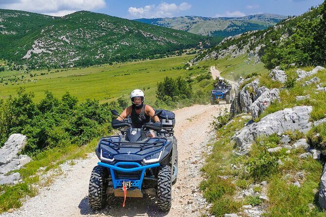 Omi / Split: 65 km Unique Quad Experience to Hidden Waterfalls - Authenticity and Value