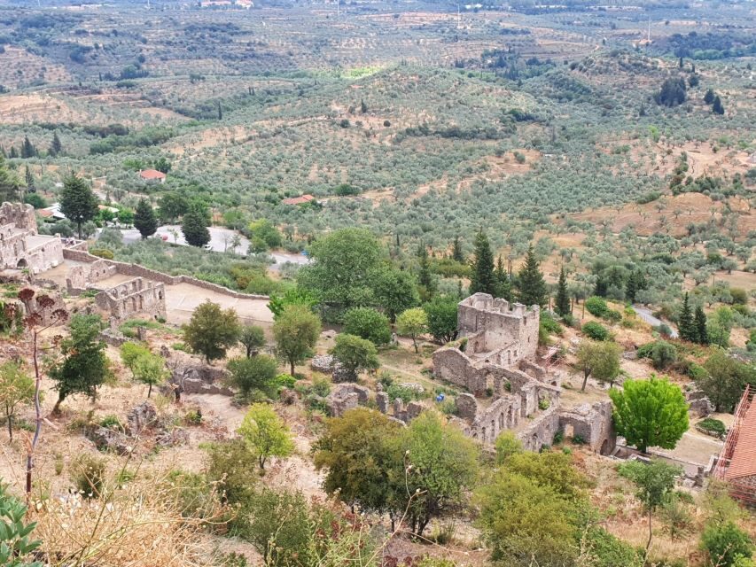 One Day Private Tour to Glory of Ancient Sparta and Mystras - What the Tour Includes and Excludes