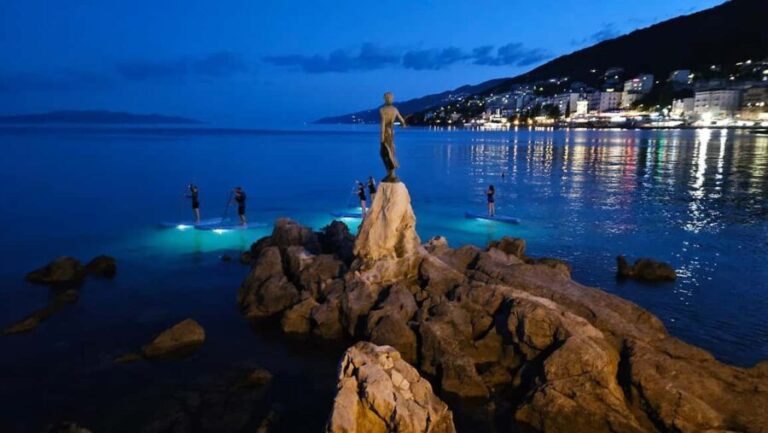 Opatija: Guided SUP Paddleboarding Adventure at Night - Practical Details and Considerations