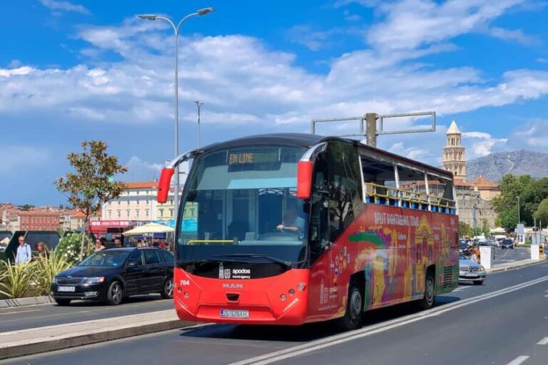 Open Panoramic Bus Tour +Guided Walking Tour in 10 languages - The Itinerary: What Youll See and Do