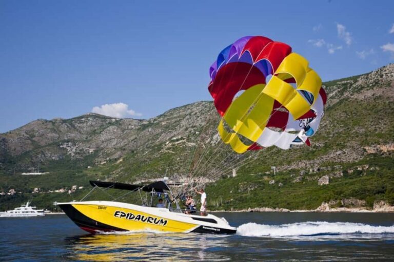 Parasailing in Cavtat - The Itinerary and What to Expect