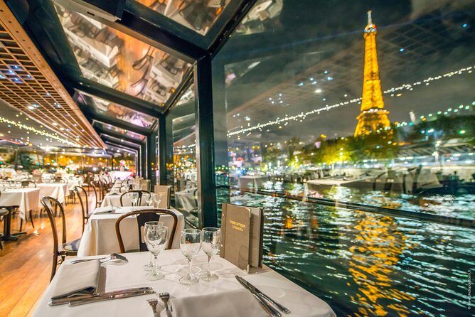 Paris 3-Courses Gourmet Dinner Seine River Cruise with Champagne - The Itinerary Breakdown