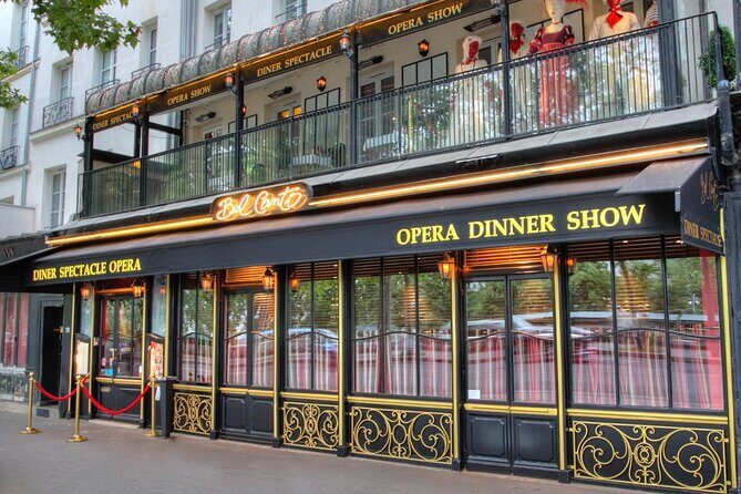 Paris Dinner Show 3 Courses Bel Canto Opera - Who Will Love This?