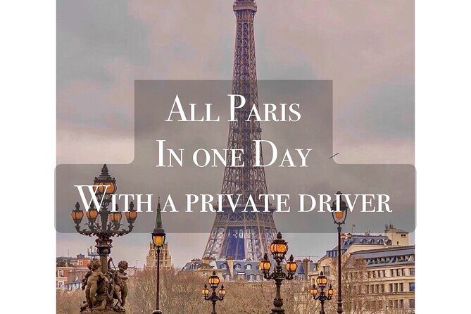 Paris Overview tour with Driver - FAQs