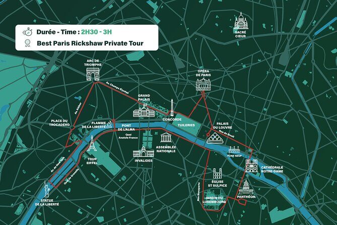 Paris Private Sightseeing Guided Tour by Electric Rickshaw - The Sum Up