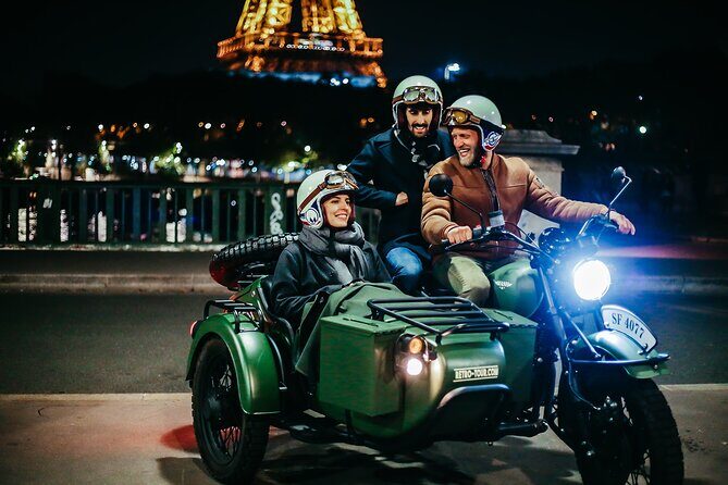 Paris Romantic & Private Tour By Night on a Sidecar Ural - Discover Paris in a Sidecar: An Unconventional Night Tour