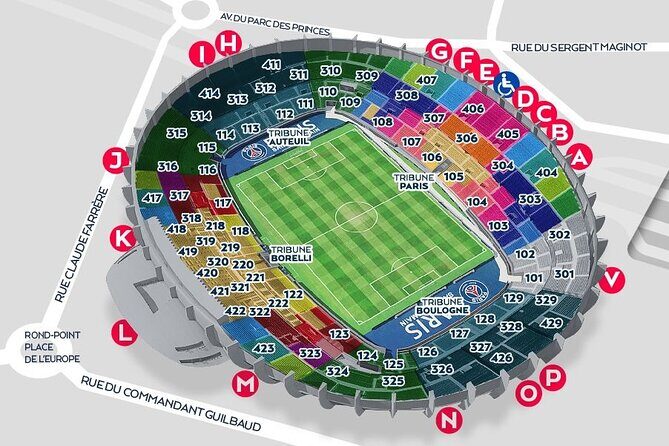 Paris Saint Germain Match at Parc des Princes - FAQ about the Paris Saint-Germain Match Tour