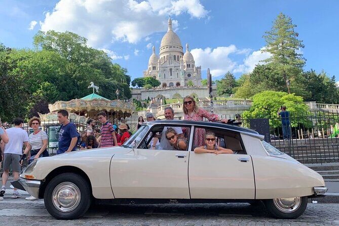 Paris TV Show Tour in a Open Top Vintage French Car Citroen DS - Authentic Experiences and Authenticity