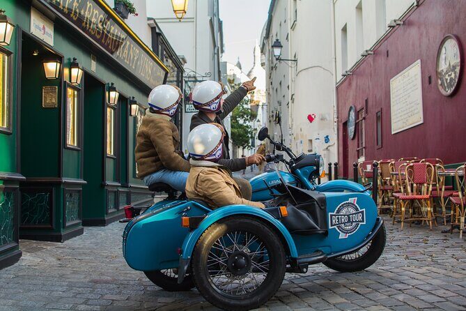 Paris Vintage Olympic Tour on Sidecar Motorcycle - The Sum Up