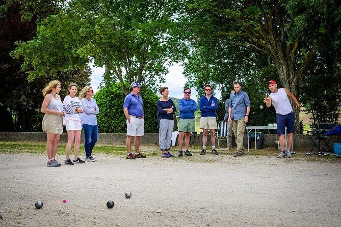 Petanque (boules) lesson in Provence - The Charm of Lourmarin and Pétanque: An In-Depth Look
