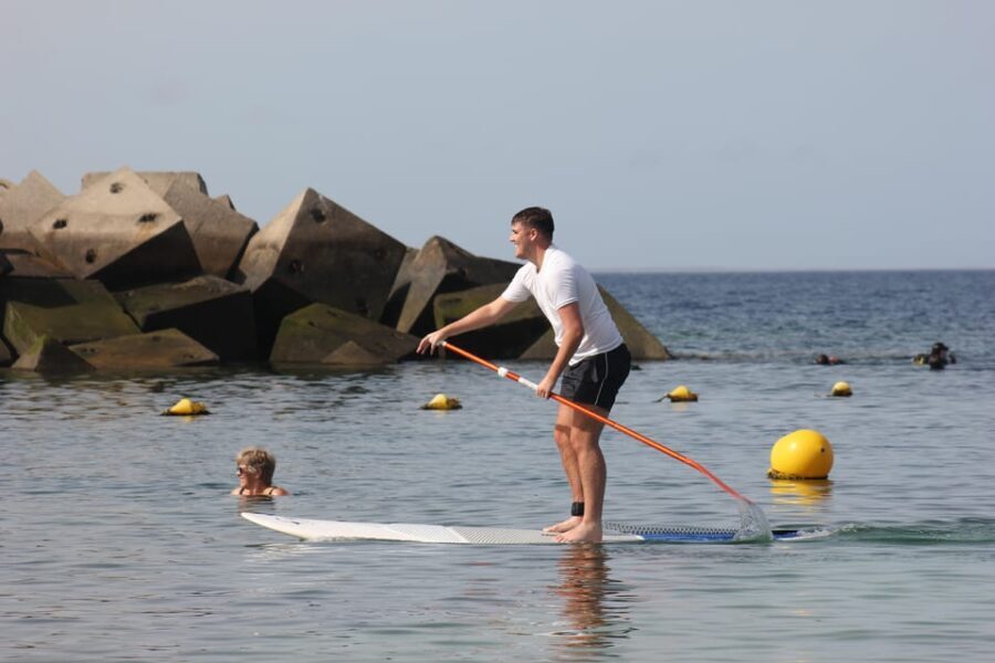 Playa Blanca: Stand-up Paddleboard Lesson - A detailed look at what to expect during your paddleboarding lesson