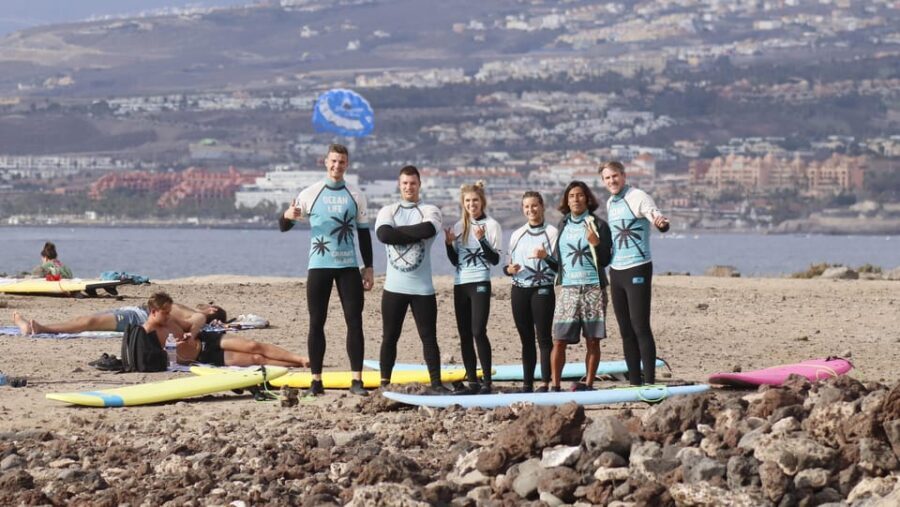 Playa de Las Americas: Surfing Group Lesson with equipment - The Perfect Audience for This Tour