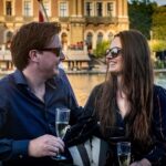 Private Boat Tour Amsterdam - 90 Min incl. welcome drink on historic saloon boat - Setting Sail on a Classic Amsterdam Canal Experience
