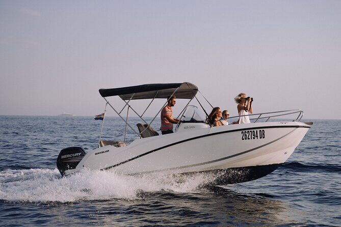 Private Boat Tour-Elafiti islands,Blue and green cave,Sandy Beach - Stop 1: Kolocep Island and the Blue Cave