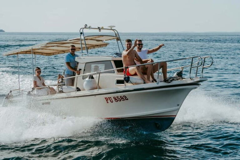 Private Boat tour Istria - The Route and Highlights
