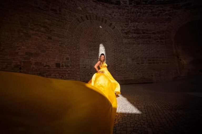 Private Flying Dress Photo Session in Split, Croatia - The Value of This Experience