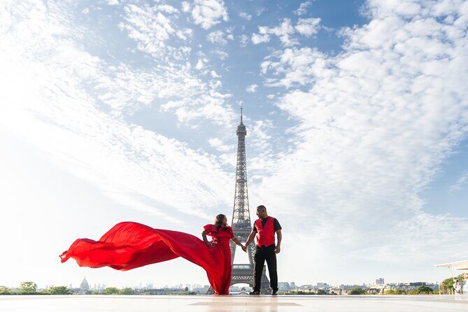 Private Flying Dress Photoshoot Experience by the Eiffel Tower - Analyzing the Value