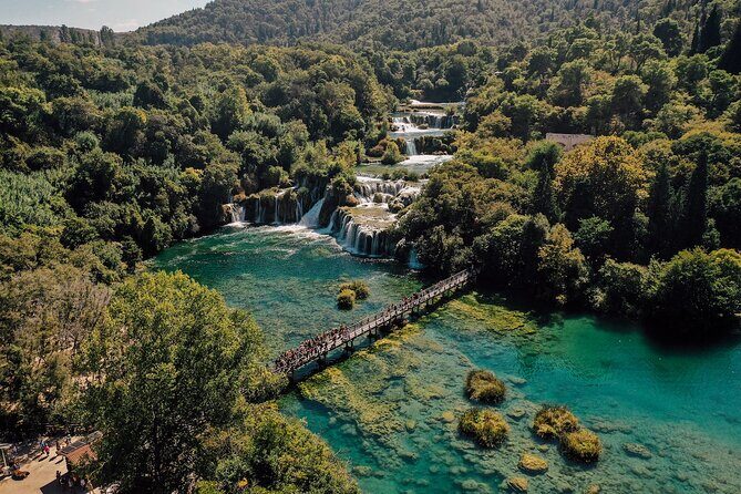 Private Full-Day Krka Waterfalls Tour with Wine Tasting