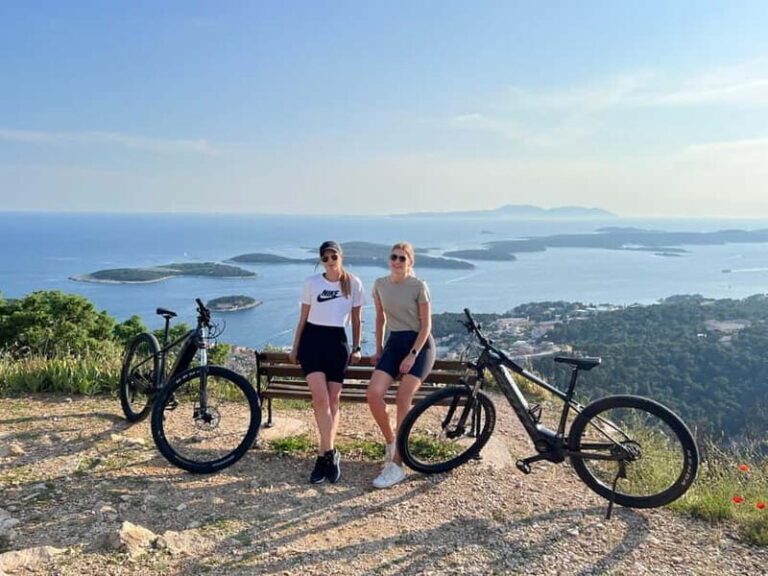 Private Hvar Island E-Bike Tour (Self Guided) - Detailed Breakdown of the Itinerary