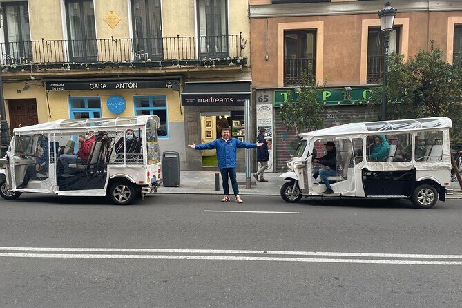 Private Panoramic Tuk Tuk Tour in Madrid - Transportation and Duration
