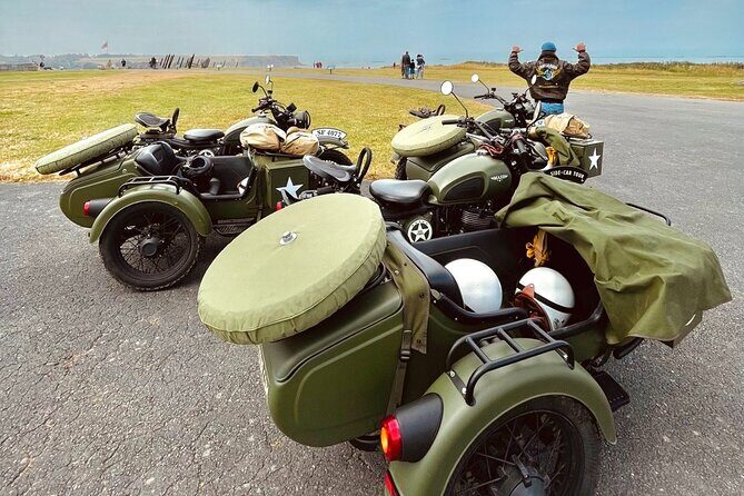 Private sidecar tour to the landing beaches - The Value of the Tour