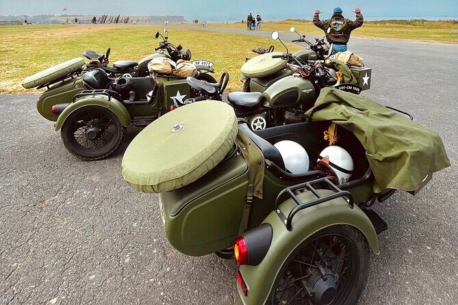 Private tour of 2 hour to 7 hours by sidecar on the D-Day beaches - A Deeper Look at the Experience