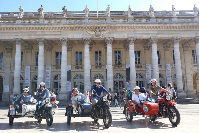 Private Tour of Bordeaux in a Sidecar 1h30 - What You Can Expect from the Itinerary