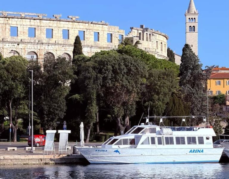 Pula: Brijuni National Park Dolphin Watching Tour w/Dinner - Setting Sail to Brijuni: What to Expect