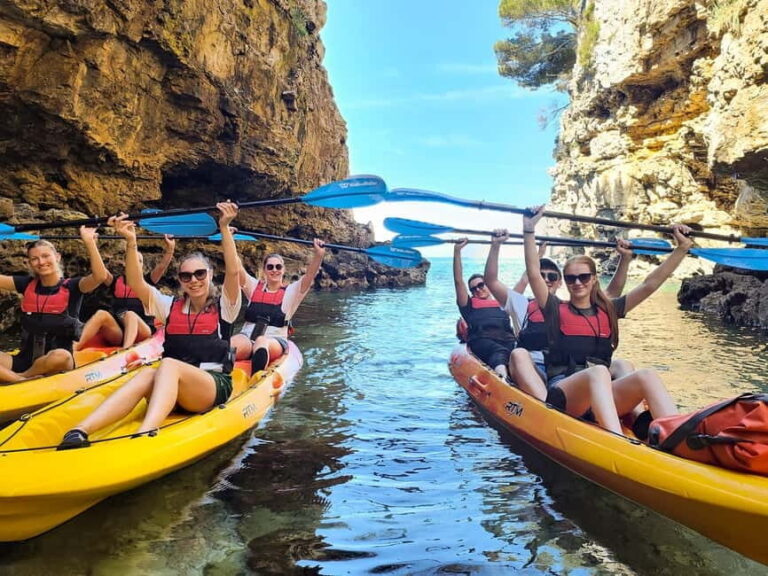 Pula: Cave Kayak Tour, Snorkeling and Island Jumping - Exploring the Cave