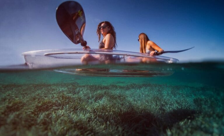Pula: Clear Kayak Tour to Canyon, Island Cliffs & small Cave - The Itinerary: What You Can Expect