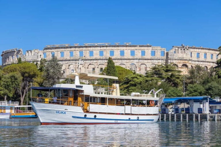 Pula: National Park Brijuni/2 swimming stops/lunch/drinks - The Experience on the Water