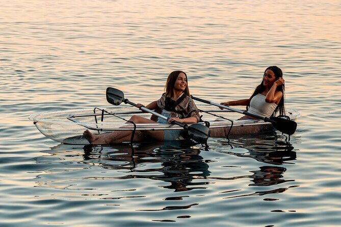 Pula: Sunset/Night-time Illuminated Transparent Kayak Tour - The Value of the Experience