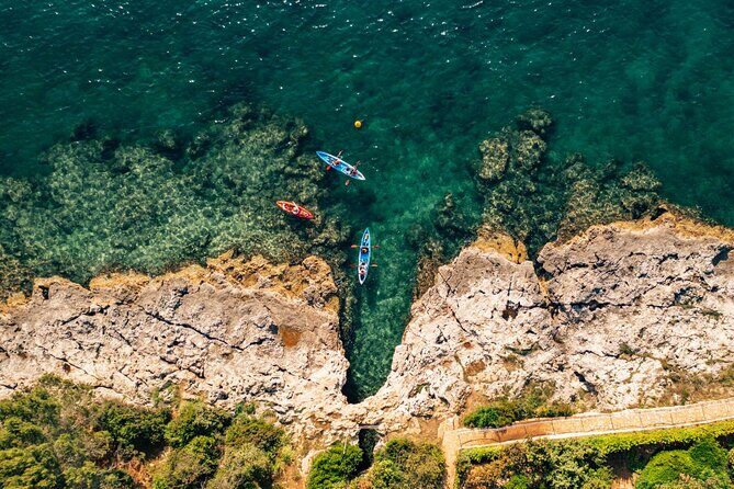 Pula: Three Islands Kayak Tour  snorkeling & cave photo stop - What’s Included and What’s Not